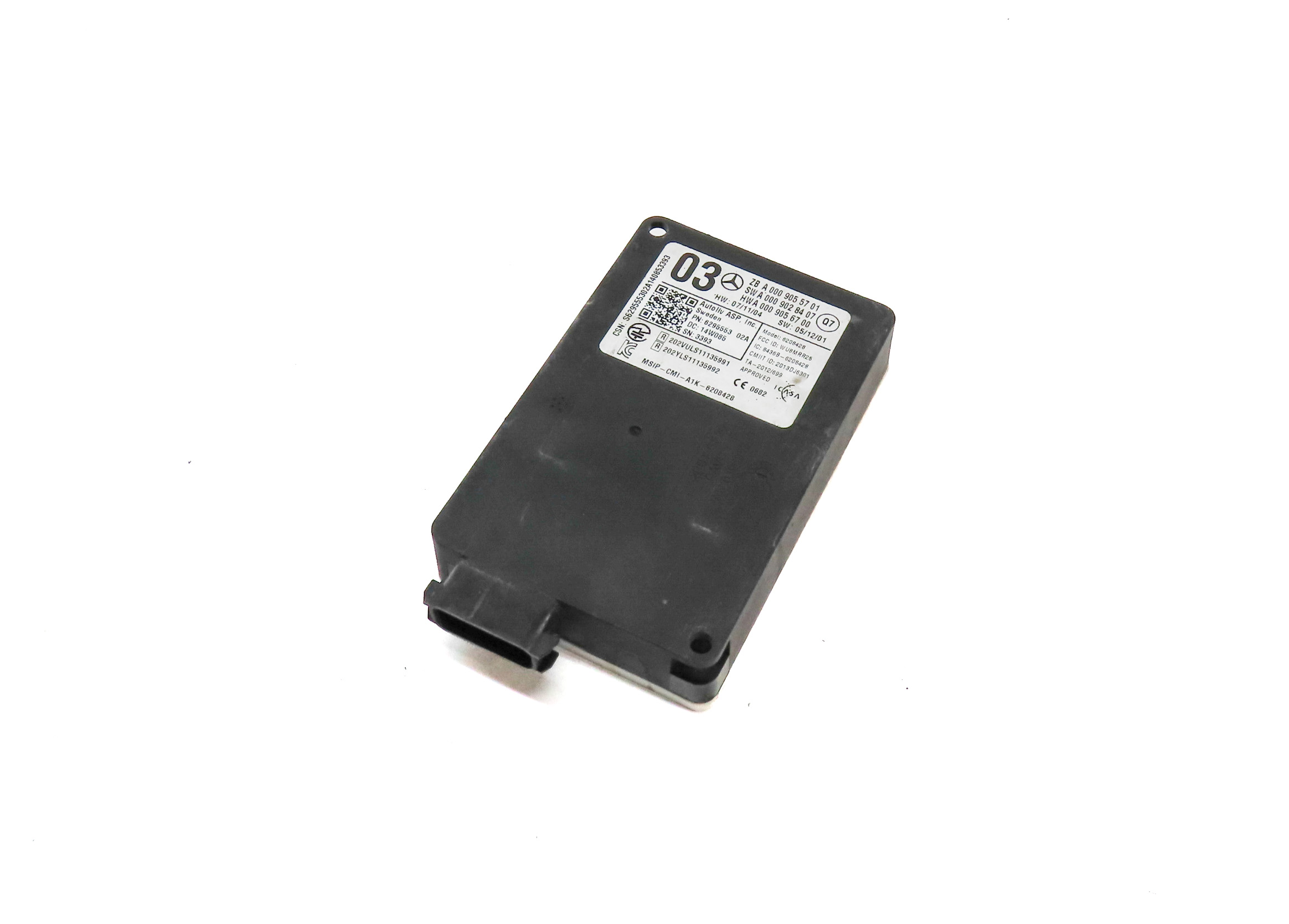 2015 MERCEDES GL550 (X166) FRONT COLLISION AVOIDANCE RADAR SENSOR MODULE — exact item pictured